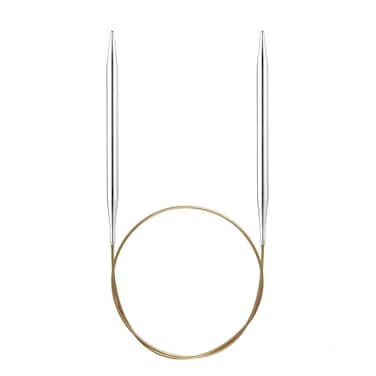Addi Circular Knitting Needle 80cm x 300mm Silver