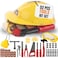 Kids Handyman Tools Toy Set 52 PCS Mechanic Pretend Play Construction Playset with Hard Hat Nuts Bolts  Realistic Plastic Toddler Children Accessories for Workbench