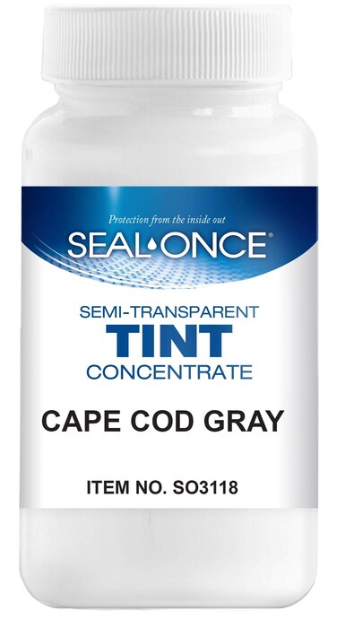 SEALONCE Cap Cod Gray Color Tint 16 oz for NANO NANOPOLY Wood MARINE  EXOTIC formula Mix One Tint per Gallon Tints are for use on Wood Only