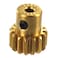 Redcat Racing BS701019G Motor Pinion Gear 15T with M3 Grub Screw