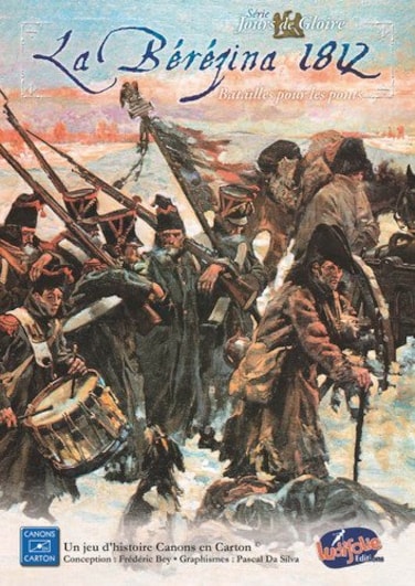 LUD The Berezina 1812 Battle for the Bridges Board Game