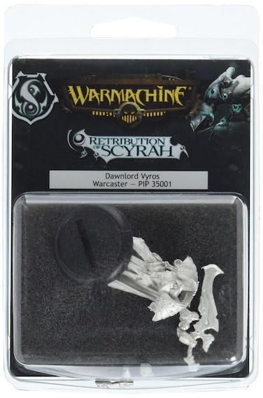 Privateer Press  Warmachine  Retribution Warcaster Dawnlord Vyros Model Kit