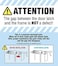 Regalo Easy Step 385Inch Wide Walk Thru Baby Gate Includes 6Inch Extension Kit Pressure Mount Kit Wall Cups