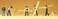 Preiser 10376 People Working Carpenters  Accessories Package5 HO Model Figure