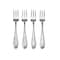 Towle Atrium Stainless Steel Cocktail Fork Set of 4