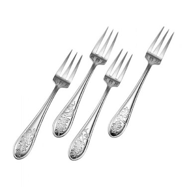 Towle Atrium Stainless Steel Cocktail Fork Set of 4