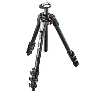 Manfrotto 055 4Section Carbon Fiber Tripod with Horizontal Column