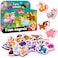 Little World Large Set of 25 Foam Fridge Magnets for Toddlers 13  Refrigerator Magnets for Kids  Baby Magnets for Refrigerator 1 Year Old  Farm Magnetic Animals  Animal Magnets for Toddlers 13