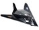 Die Cast Metal 45 Stealth Bomber Jets with Pullback Action B2 Bomber SR71 Blackbird F117 Nighthawk FA22 Raptor 4Set