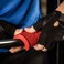 Harbinger Big Grip Thick Bar Grips Pair Red