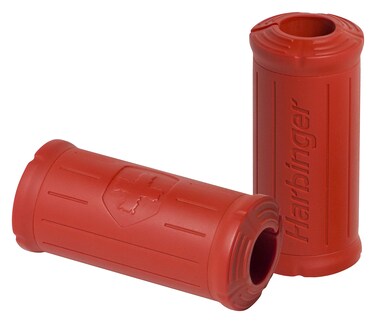 Harbinger Big Grip Thick Bar Grips Pair Red