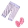 Our Generation by Battat Morning Noon  Nighty Piggy Pajamas for 18 Dolls Age 3 Years  Up