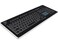Adesso WKB4400UB Wireless Desktop Touchpad Keyboard  24GHz RF Wireless Technology 104Key Layout Builtin Trackpad Multimedia and Internet Hotkeys