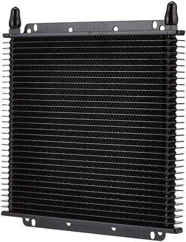 Hayden Automotive 689 Universal AddOn 116 x 11 x 075 Auxiliary Transmission Cooler To Enhance Towing Capacity  Not A Direct OE Replacement Unit