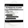 Ranger 2 yd Adhesive Foam Roll 12 by 116 by 2Yard White