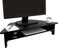 Victor DC050 High Rise Monitor Stand Raises Monitor to Ergonomic Level Sturdy Wood Construction Corner Shelf Compatible with DC100  DC200 Black