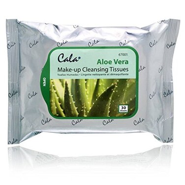 Cala MakeUp Cleansing Tissues 30 Sheets  Aloe Vera