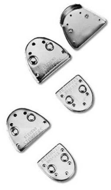 Stevens Stompers Clogging Taps Regular NailOn SetMedium