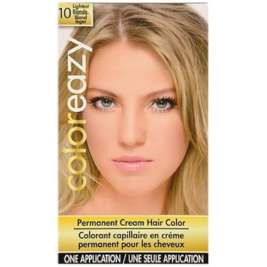 Color Eazy Permanent Cream Hair Color  Lightest Blonde