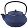 Creative Home Kyusu Cast Iron Tea Pot 10 oz Blue