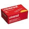 Universal Smooth Paper Clips Wire Jumbo Silver 100Box 10 BoxesPack UNV72220