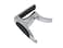 Monoprice Guitar Capo  Silver With Aluminum Body  Rubber Accents TriggerStyle Standard Length Hight Quality  Light Weight  Stage Right Series