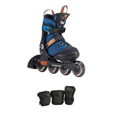 K2 Skate Youth Raider Pro Pack Inline Skates BlueOrange
