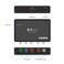 HDMI to Component Converter PORTTA HDMI to YPbPr Adapter  RL Audio Extractor HDMI to 5 RCA RGB Video Converter Support 1080P 60Hz for PS3 PS4 DVD Wii Xbox TV Projector