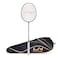 LiNing Wind Lite 700 II Carbon Graphite Badminton Strung Racket with Full Racket Cover Dark GreyLime