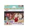 Calico Critters Town Series Cute Couple Set Set of 2 Collectible Doll Figures with Fashion and Floral Accessories
