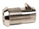 FJM Security 2537BKA Keyed Alike Slam Lock with Chrome Finish Keyed Alike