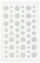 Doodlebug Sprinkles Self Glitter Enamel Embellishments Swimming Pool
