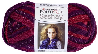 RED HEART E7821943Red Heart Boutique Sashay Yarn Tango