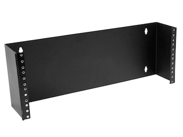 Monoprice 7 by 19 by 4 Inch 4U Wall Mount Bracket 108626