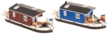 Faller 131008 Houseboat 2HO Scale Building Kit