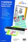 Royal Sovereign 3 Mil Thermal Laminating Pouches 100 Pack Menu Size 18 x 12 x 06 Inches Clear Gloss RF03MENU0100