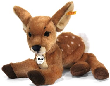 Steiff Rieke Dangling Fawn Plush Brown