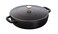 Staub 40511 4730 with Chistera Black Cast Iron 24 cm