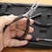 The Beadsmith Fashion Color Pliers  Set of 8 Slimline ColorCoordinated Tools  Matching Clutch in Chocolate  Jewelry Making Supply Kit to Create Necklaces Bracelets Earrings  More