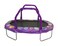 JumpKing Mini Oval Trampoline with Purple Pad 38 x 66
