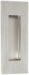 INOX FHIX0632 Rectangular Pocket or Cup Pull with Rectangular Opening Polished Stainless Steel