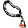 Kryptonite New York 1213 Cinch Ring Bike Chain Lock 42 Feet Long Heavy Duty AntiTheft Sold Secure Gold Bicycle Chain Lock and Keys for Ultimate Security EBike Motorcycle Scooter