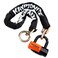 Kryptonite New York 1213 Cinch Ring Bike Chain Lock 42 Feet Long Heavy Duty AntiTheft Sold Secure Gold Bicycle Chain Lock and Keys for Ultimate Security EBike Motorcycle Scooter