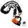 Kryptonite New York 1213 Cinch Ring Bike Chain Lock 42 Feet Long Heavy Duty AntiTheft Sold Secure Gold Bicycle Chain Lock and Keys for Ultimate Security EBike Motorcycle Scooter