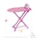 Battat Play Circle House Cleaning Set For Kids  Toy Iron  Foldable Ironing Board  Pretend Play  3 years