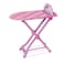 Battat Play Circle House Cleaning Set For Kids  Toy Iron  Foldable Ironing Board  Pretend Play  3 years