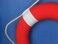 Hampton Nautical Vibrant Red Lifering with White Bands 10