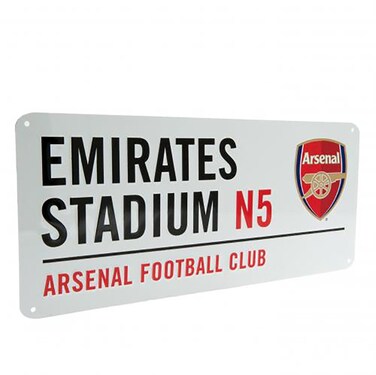 Arsenal FC  Authentic EPL Metal Street Sign