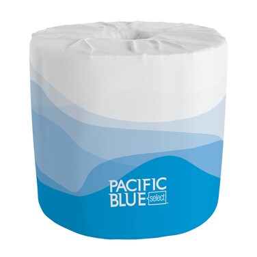 GeorgiaPacific Blue Select 2Ply Embossed Toilet Paper previously branded Preference 1828001 550 Sheet Per Roll 80 Rolls Per Case