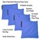 Driveway Games All Weather Cornhole Bean Bag Set Waterproof Regulation Corn Toss Bags Royal Blue Set of 4